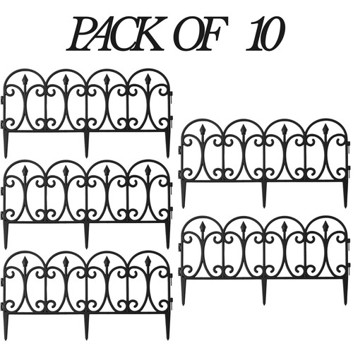 10pcs lawn border edge fence - 10pcs,