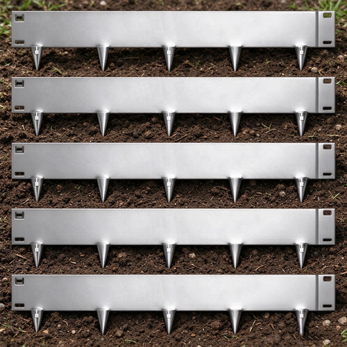 20cm corten steel lawn - corten,