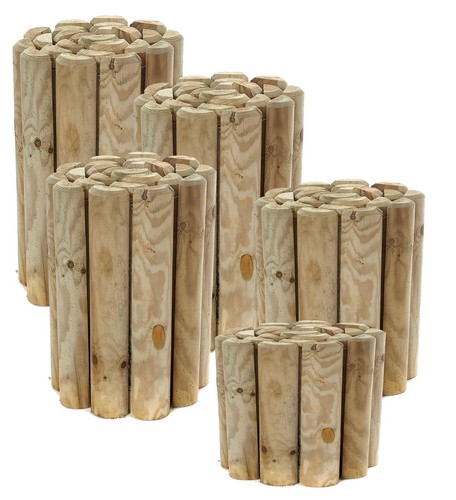 Log rolls garden - log,