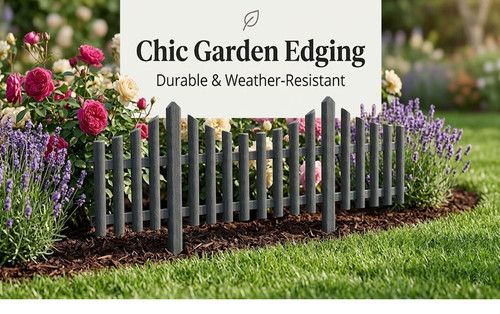 10pcs lawn border edge fence - 10pcs,