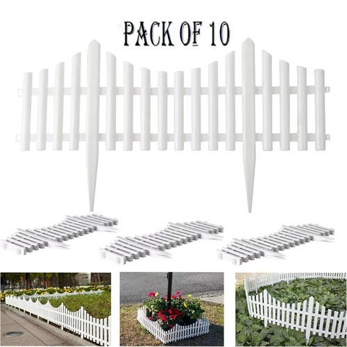 Lawn border edge fence 10pcs - lawn,
