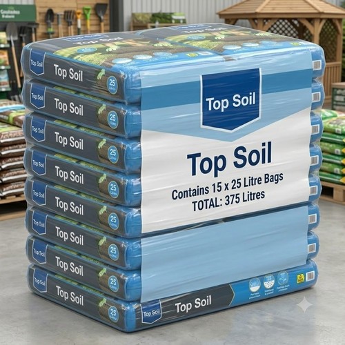 375l top soil - top, bulk