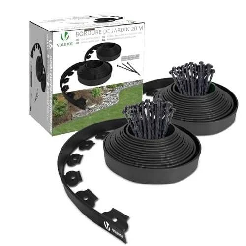Vounot plastic lawn edging - plastic,