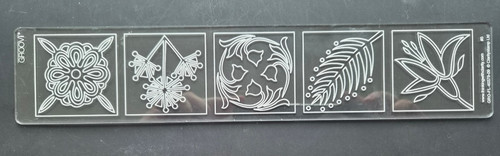 Groovi floral squares - -,