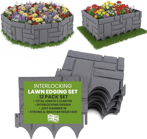 Lawn edging border - lawn,