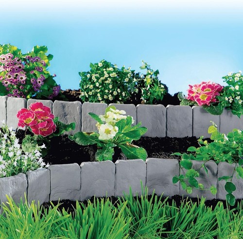 Lawn border edging plastic - border,