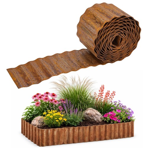 Metal lawn edging borders - metal,