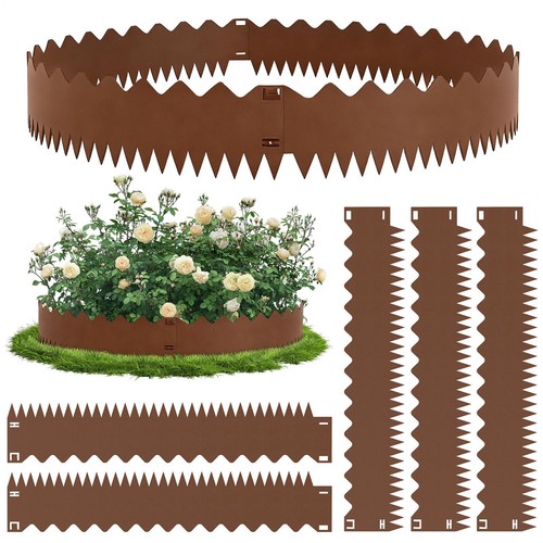 Metal garden edging corten - edging,