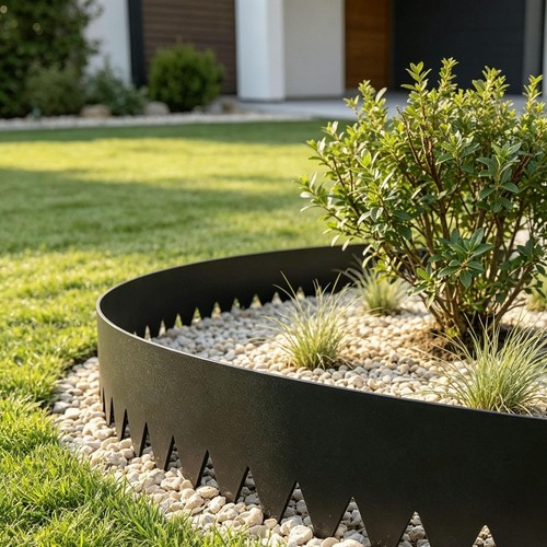 20cm metal lawn edging - x,